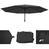 Image de Housse pour parasol Meran Pro, parasol de marché gastronomique Ø 5m, polyester ~ anthracite