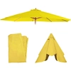 Image de Housse de rechange pour parasol Florida, housse de rechange pour parasol, Ø 3,5m polyester 8 baleines ~ jaune