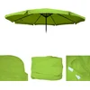 Image de Housse de rechange pour parasol Meran Pro, parasol de marché gastronomique avec volant Ø 5m, polyester ~ vert clair