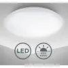 Image de Plafonnier LED éclairage luminaire plafond 28cm 12W plafonnier design salon 230V BLANC