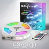 Image de B.K.Licht I 3m ruban led interieur | Bande LED USB I Bande lumineuse I Bande LED RGB I Bande à changement de couleur I Guirlande lumineuse colorée I Bande télécommandée I Bande lumineuse autocollante