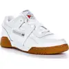 Image de Reebok Workout Plus Full Grain Baskets en cuir blanc avec semelle en caoutchouc - undefined / caoutchouc blanc