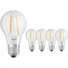 Image de OSRAM Ampoule LED, culot : E27, Warm White, 2700 K, 7 W, remplacement d'une ampoule à incandescence de 60 W, claire, LED BASE CLASSIC A