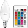 Image de Osram - Set 2 Ampoules 4.5w Led Rgb + Blanc Chaud 2700k E14 Connection Avec Télécommande