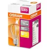Image de OSRAM 4058075112360 OSRAM LED-Lampe LED RETROFIT CLASSIC A 75 E27 7,5 W klar