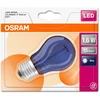 Image de Osram LED Filament Ampoule Gouttes Multicolore 1,6W = 15W E27 Decor Bille Bleu