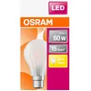 Image de Osram - Homelighting 4058075114913 Led Cee E (a - G) B22d Forme De Poire 6.5 W = 60 W Blanc Chaud (ø X L) 60.0 Mm X 104.0 Mm 1 Pc(s) A783892