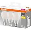 Image de Led Standard Full Glass 7w B22 Blanc Chaud Boite De 3 - Osram