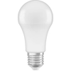 Image de Lampe LED OSRAM, modèle Classic A, forme A, LED, finition mate, 10 W (équivalent 75 W), 1055 lm, lumière blanc chaud, 2700 K, durée de vie de 15000 heures, indice de rendu des couleurs (IRC) de 80