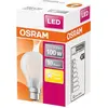 Image de OSRAM HOMELIGHTING 4058075124684 LED (monochrome) EEC D (A - G) B22d Pear shape 11 W = 100 W Warm white (Ø x L) 60.0 mm x 104.0 mm 1 pc(s)