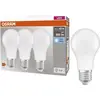 Image de OSRAM HOMELIGHTING 4058075127531 LED (monochrome) EEC F (A - G) E-27 Pear shape 8.5 W = 60 W Neutral white (Ø x L) 60 mm x 113 mm 3 pc(s)