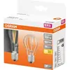 Image de Led Standard Verre Clair 10w E27 Chaud Boite De 2 - Osram