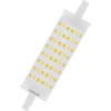 Image de OSRAM Lampe LED à intensité variable avec culot R7s, tube LED de 15W, remplacement d'une ampoule de 125W, blanc chaud (2700K)