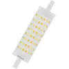 Image de Osram - Led Line R7s Dim / Led Tube: R7s, Dimmable , 15 W, 125-w-remplacement, Clair, Blanc Chaud, 2700 K