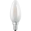 Image de Osram - Homelighting 4058075437128 Led Cee E (a - G) E14 Forme De Flamme 4 W = 40 W Blanc Froid (ø X L) 35 Mm X 100 Mm 1 Pc(s) A675702