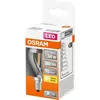 Image de Led Sphérique Clair Filament Argentée 4w E14 Chaud Boite De - Osram