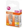 Image de Osram - Homelighting 4058075449893 Led Cee E (a - G) G9 Forme De Cône 4.2 W = 40 W Blanc Chaud (ø X L) 18 Mm X 49 Mm 2 Pc(s) A675632