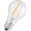 Image de OSRAM LED BASE Classic A60, ampoules LED filament claires en verre pour culot E27, forme poire, blanc froid (4000K), 806 lumens, remplace les ampoules à incandescence traditionnelles 60W, boîte de 5