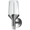 Image de LEDVANCE Applique LED avec capteur pour ampoules E27, luminaire design en forme de calice pour l'extérieur, acier inoxydable, ENDURA CLASSIC CALICE WALL SENSOR E27