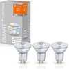 Image de 3 X Ledvance Smart +Verre Réflecteur 4,9W = 50W GU10 2700K-6500K Dimmbar App