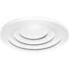 Image de Ledvance LED Plafonnier métal/acrylique CCT 40W 4300 lm 3000- 6500 K blanc chaud- blanc lumière du jour HxØ 62x500 mm Smart+ WiFi Tunable White Orbis Spiral 500 WT blanc