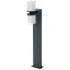 Image de LEDVANCE SMART+ WI-FI UPDOWN FLARE 80 cm - Lampadaire LED dimmable gris foncé pour l'extérieur en aluminium résistant, contrôle des couleurs RGB, 14 W, 3000 Kelvin blanc chaud, 1000 lumens, IP44