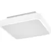 Image de LEDVANCE ORBIS BACKLITE SQUARE SMART+ Wi-Fi blanc, luminaire LED dimmable pour l'intérieur, 28W, température de couleur de 3000 - 6500K, 2400 lumens, lumière RGB pour lumière blanche et colorée, 35x35cm
