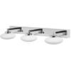 Image de LEDVANCE Smart LED lampe de salle de bain chrome, 18W, 1500LM, 3000-6500K, 56cm, IP44, applique Orbis Elypse, lampe de salle de bain avec technologie Wifi, dimmable, contrôlable via app et assistant vocal