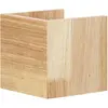 Image de LEDVANCE ORBIS WOOD SMART+ Luminaire Wi-Fi, applique murale LED d'intérieur à intensité variable, éclairage 7W, température de couleur de 3000 - 6500K, 600 lumens, forme carrée en bois véritable, 11x11cm