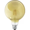 Image de Ampoule LED SMART+ WiFi, forme globe, variateur intégré, verre sans plomb, finition dorée, 6 W (équivalent à 53 W), 680 lm, lumière blanc chaud, 2400 K, Wi-Fi, compatible avec les assistants vocaux, variateur intégré