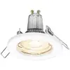 Image de LEDVANCE Spots encastrables en pack de 5, y compris 5x ampoules GU10-OSRAM (5x 2.6W), blanc, boîtier métallique, protection IP20