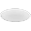 Image de LEDVANCE ORBIS Ultra Slim plafonnier 400mm, blanc, 22W, 2720lm, lumière blanche chaude homogène (3000K) + rétroéclairage, gradation en trois étapes par interrupteur mural, ultra-plat, classe de protection IP20