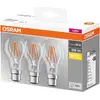 Image de Led Standard 7w B22 X 3 Blanc Chaud - Boîte - Osram