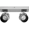 Image de LEDVANCE DECOR SPOT JUPITER, 11,5W, 410lm, argent, luminaire spot, têtes réglables, utilisation polyvalente, spot intérieur, couleur de lumière blanc chaud, optique de haute qualité, montage facile
