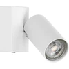 Image de LEDVANCE LED SPOT OCTAGON, 1 x 3,4W, culot GU10, 230lm, blanc, température de couleur 2.700K, lumière blanc chaud, design intemporel, lampe LED remplaçable, idéal pour l'intérieur, indice de rendu des couleurs (IRC) 90, têtes orientables, compatible avec variateur