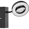 Image de Ledvance LED Plafonnier Applique Spot Saturn Noir 11W 1090lm 3000K/4200K/6500K CLICK-CCT Interrupteur