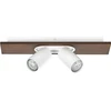 Image de Ledvance LED Plafonnier AppliqueReproduction Spot Mercury Blanc 2 x 3,4W GU10 460lm Blanc chaud 2700K Dimmable