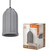Image de Plafonnier suspendu Ledvance Decor Concrete Sim, gris foncé, E27