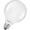 Image de Ampoule LED OSRAM en forme de globe classique, avec filament LED décoratif Frosted Design, classe d'efficacité énergétique A, E27, 5 W, 1055 lm, 6500 K, blanc lumière du jour. Sans préchauffage, 100 % de lumière immédiatement.