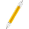 Image de OSRAM LED Slim Line ampoule LED multicolore mince avec culot Retrofit R7s, 8 W / 806 lm, claire, lumière blanche froide de 4000 K, non dimmable, IP20, verre sans plomb, diamètre 16 mm.