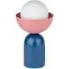 Image de Osram Lampe De Table Decor Bol E14 Bleu/rose 200mm, Lampe De Table, Métal, Verre, Avec Tons De Couleurs Contrastés
