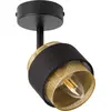 Image de OSRAM LED Spot Hornet 1X2.8W 827 E14 Black, dimmable, blanc chaud (2700 K), tête d'éclairage réglable, douille E14, ampoules LED OSRAM incluses