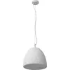Image de Decor Plaster Routes Bell Pendant 1XE27 Blanc