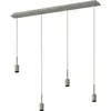 Image de OSRAM Decor Suspension Needle Linear 4xE27, beige, acier, ampoules décoratives compatibles, IP20