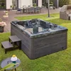 Image de HOME DELUXE - Tourbillon d'extérieur Noir MARBLE inkl. Treppe et Thermoabdeckung