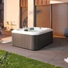 Image de HOME DELUXE - Spa extérieur - SEA STAR PURE - Dimensions 180 x 160 x 79 cm - Chauffage, 19 jets de massage et 15 sources lumineuses inclus I Spa extérieur pour 4 personnes