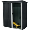 Image de HOME DELUXE - Abri de jardin BOHIO - Taille : XS - Dimensions 89 cm x 163 cm x 182 cm, surface 1,2 m² I Abri de jardin Abri de jardin Armoire de jardin
