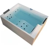 Image de HOME DELUXE - Jacuzzi d'extérieur NIMBUS DELUXE PURE   sans escalier ni couverture thermique - Dimensions : 190 x 140 x 70 cm - Chauffage inclus, 18 jets de massage I Jacuzzi d'extérieur pour 2 personnes