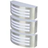 Image de Etc-shop - 3 X Appliques Extérieures Propriété Spots En Acier Inoxydable Lampes Ip44 1xe27