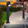 Image de Lampadaire Spotlight Orientable, Extérieur, Éclairage De Chemin, Jardin, Éclairage Extérieur, Sur Pied, Noir, Aluminium, 1x Gu10, Hxlxp 80x10,5x11,75 Cm, Lot De 2